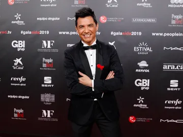 David Civera durante la Gala People in Red David Civera durante la Gala People in Red