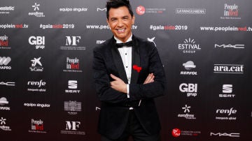 David Civera durante la Gala People in Red David Civera durante la Gala People in Red