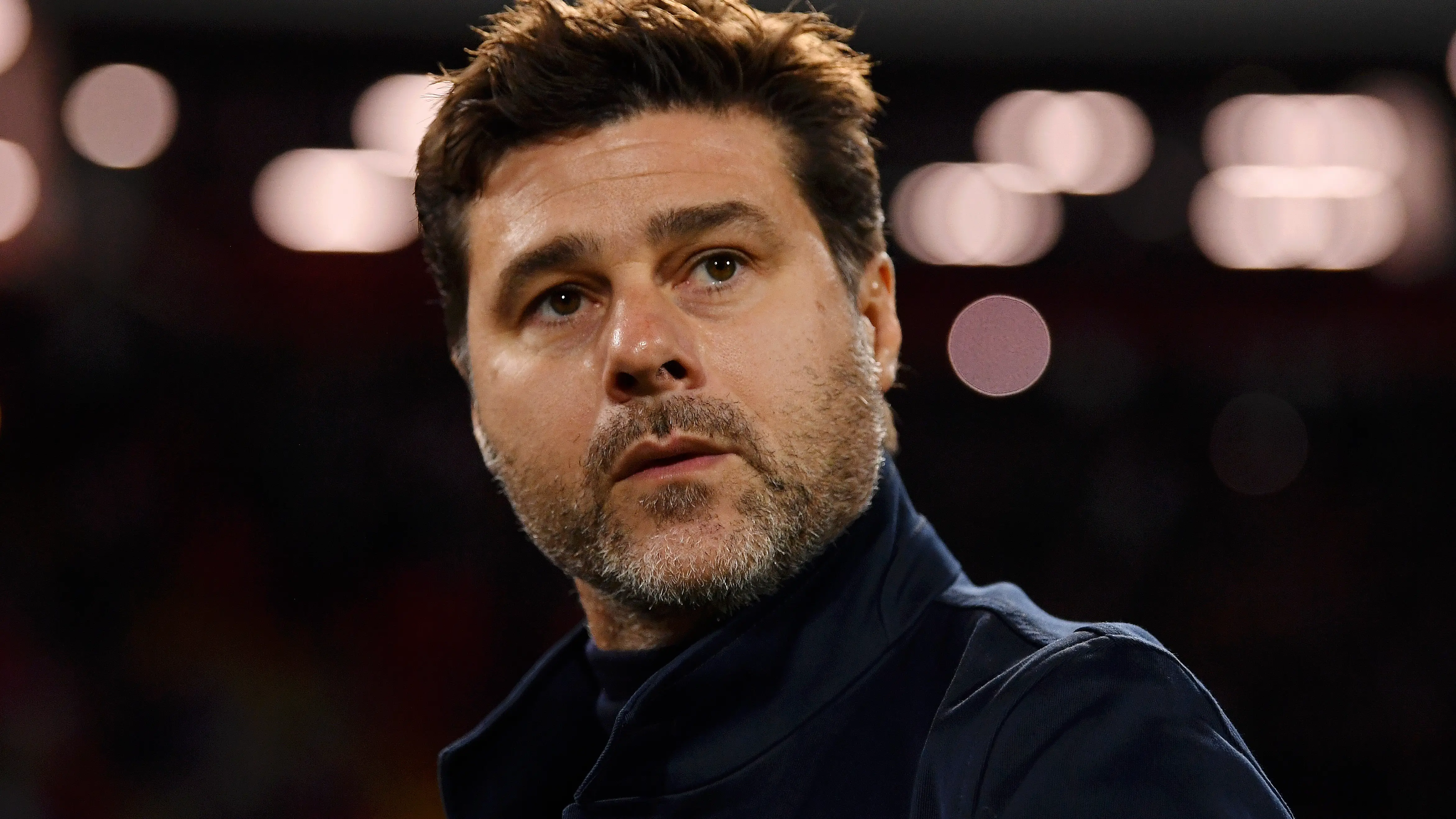 Mauricio Pochettino, en un partido del Tottenham Mauricio Pochettino, en un partido del Tottenham