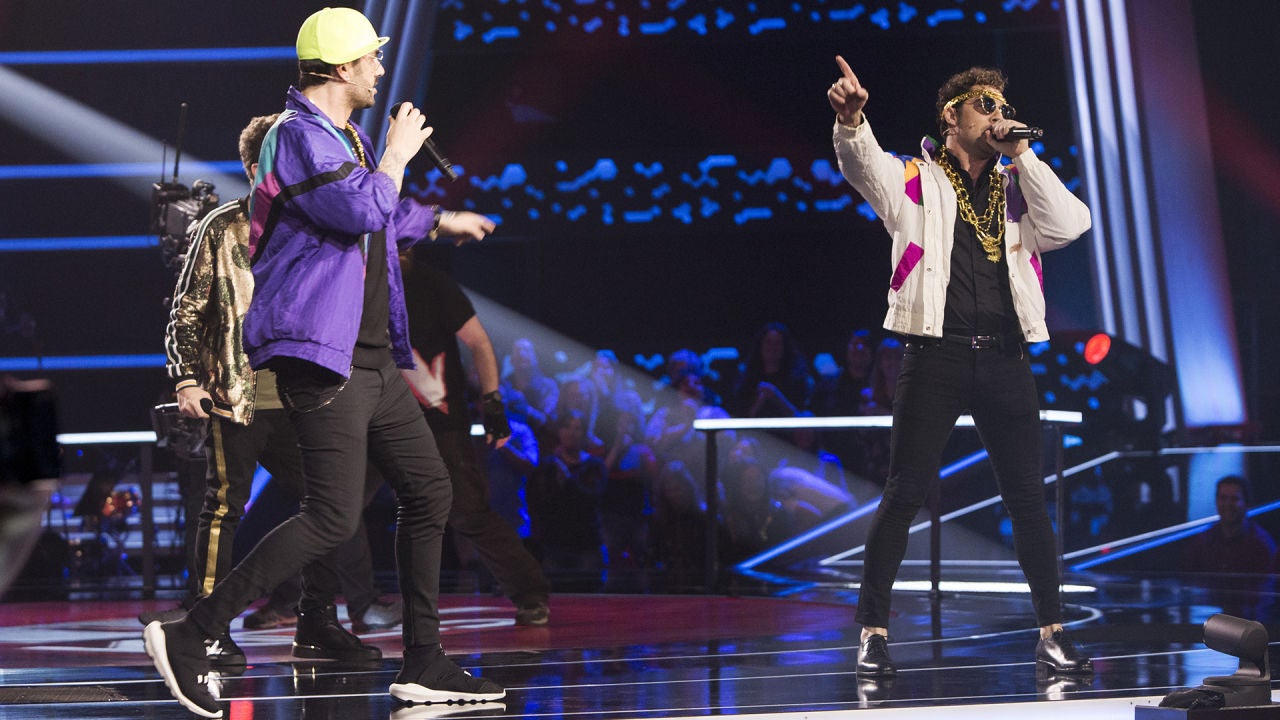 David Bisbal y Melendi sorprenden cantando como raperos de los 80 en los Asaltos de ‘La Voz Kids’ - Antena 3