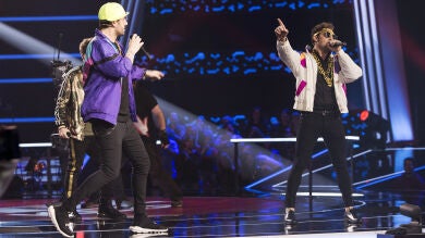 David Bisbal y Melendi sorprenden cantando como raperos de los 80 en los Asaltos de ‘La Voz Kids’