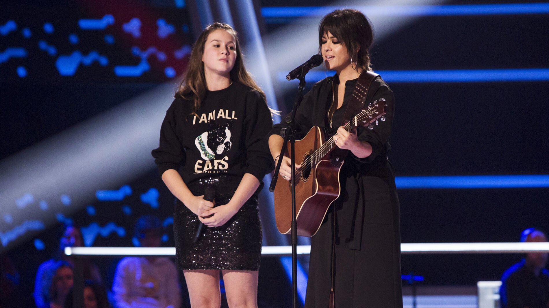 Vanesa Martín y María Expósito cantan ‘Inventas’ en los Asaltos de ‘La Voz Kids’