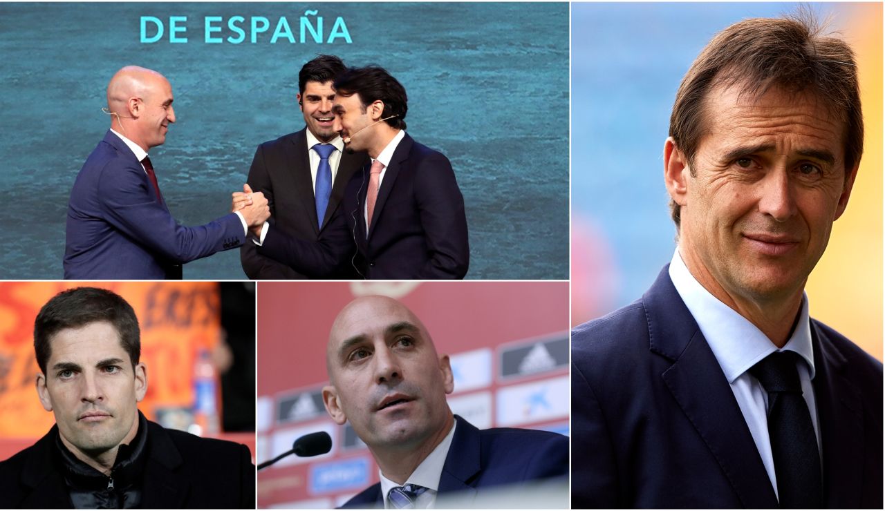Los protagonistas de la etapa de Rubiales al frente de la RFEF Los protagonistas de la etapa de Rubiales al frente de la RFEF