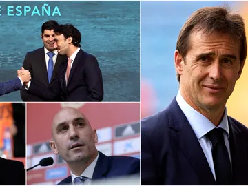 Los protagonistas de la etapa de Rubiales al frente de la RFEF Los protagonistas de la etapa de Rubiales al frente de la RFEF