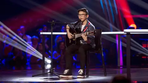 Actuación Salvador Bermúdez ‘Al alba’ en los Asaltos de ‘La Voz Kids’ Actuación Salvador Bermúdez ‘Al alba’ en los Asaltos de ‘La Voz Kids’