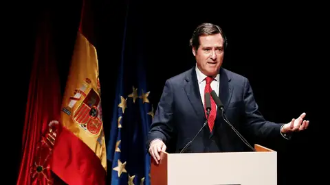 El presidente de la CEOE, Antonio Garamendi El presidente de la CEOE, Antonio Garamendi