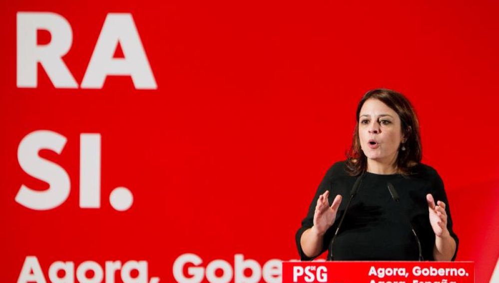 La portavoz del PSOE en el Congreso, Adriana Lastra