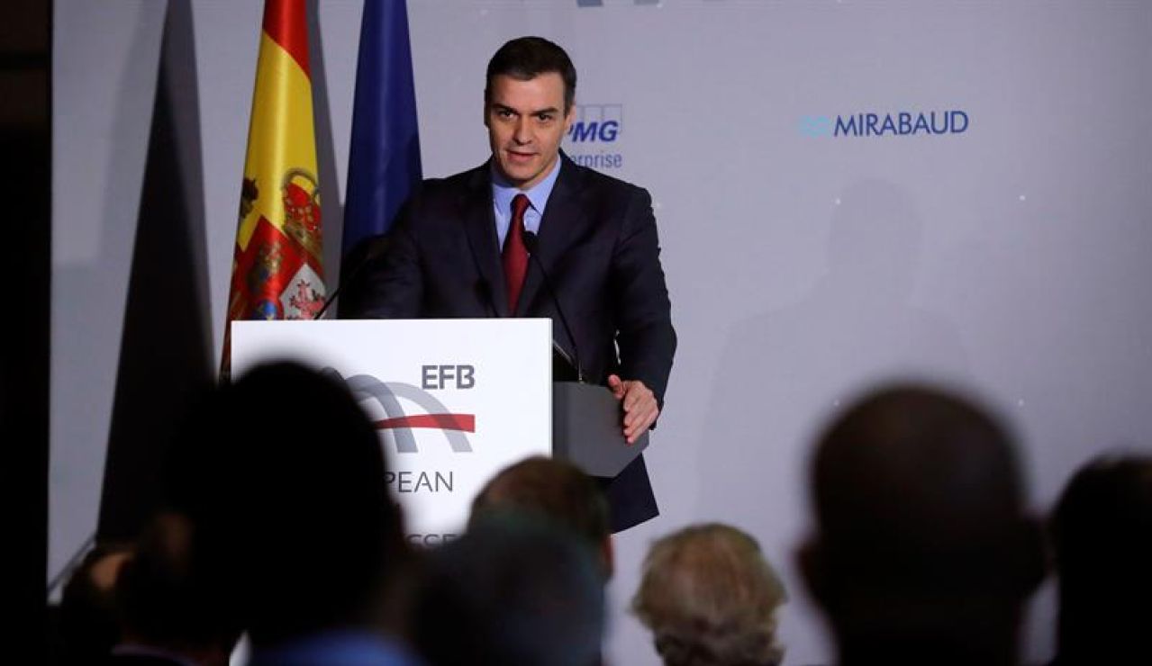 El presidente del Gobierno en funciones, Pedro Sánchez El presidente del Gobierno en funciones, Pedro Sánchez