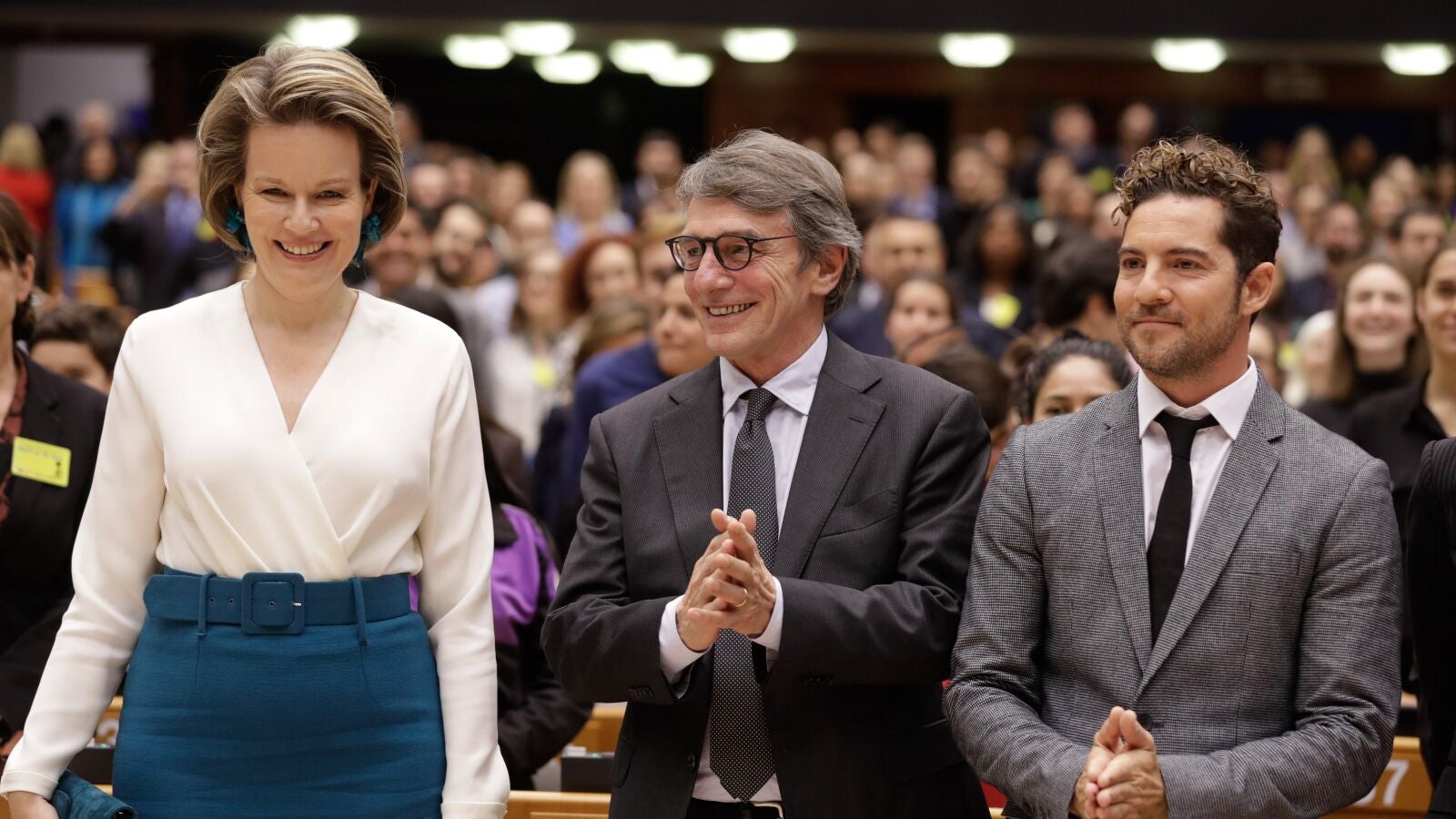 Bisbal asiste como embajador de Unicef al Parlamento Europeo