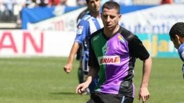 Contreras con el Málaga