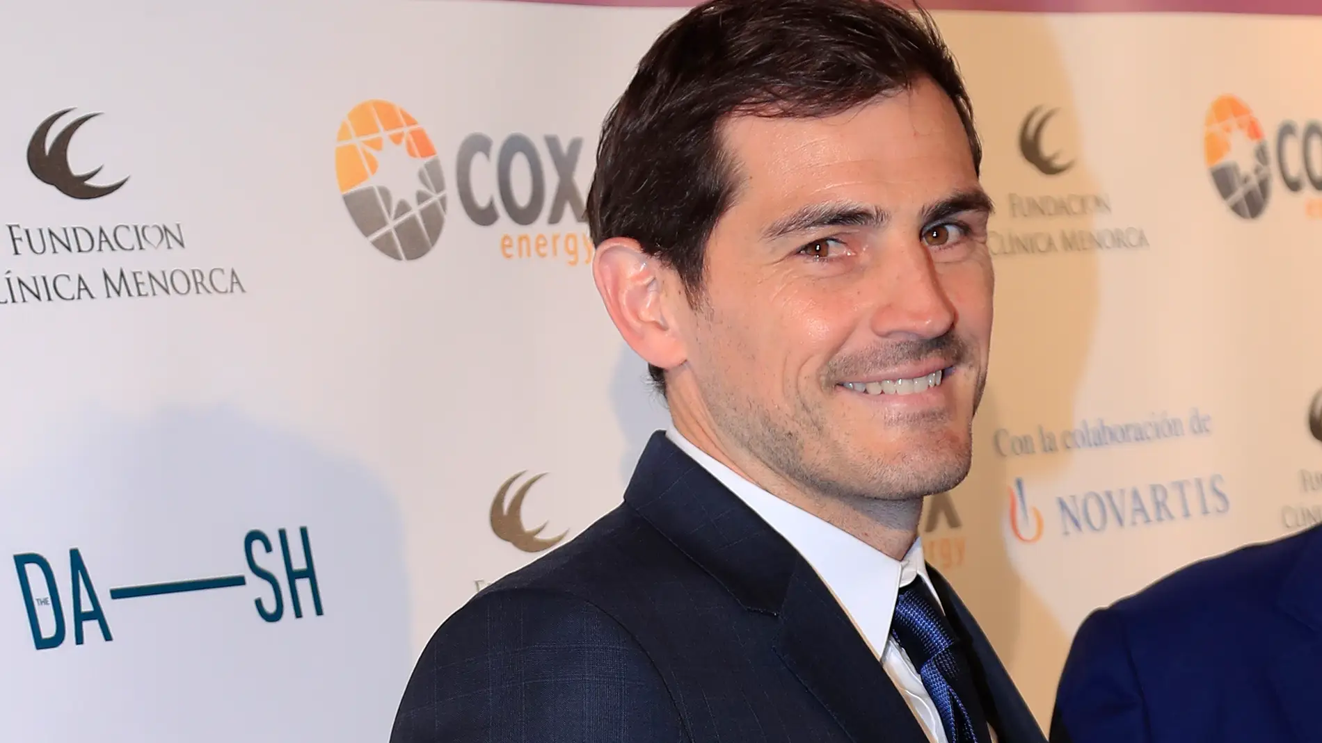 Iker Casillas durante la gala contra el cáncer 