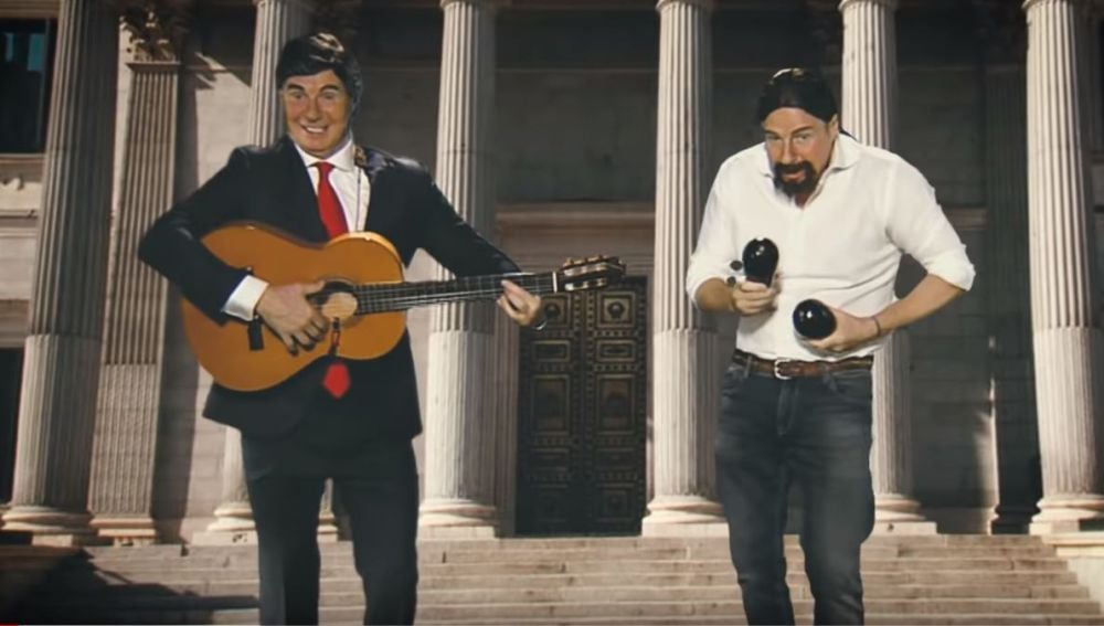 Parodia de los Morancos sobre el acuerdo de Gobierno