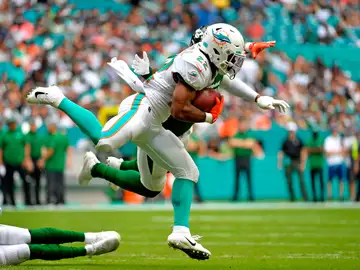 Mark Walton en la NFL Mark Walton en la NFL