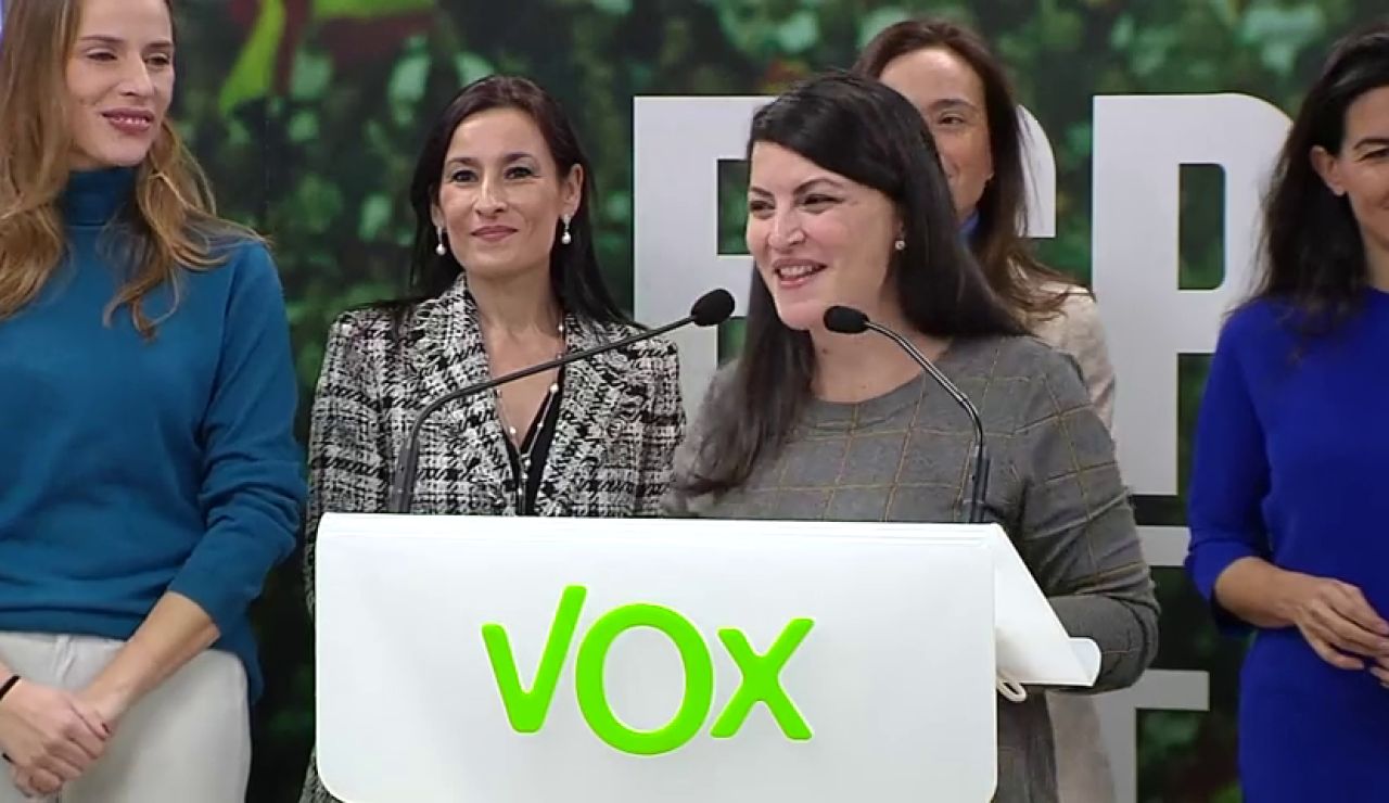Vox carga contra la ley de Violencia de género y pide su derogación en un manifiesto Vox carga contra la ley de Violencia de género y pide su derogación en un manifiesto