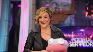 Cristina Pardo muestra las incoherencias más claras entre Pedro Sánchez y Pablo Iglesias en 'El Hormiguero 3.0' 