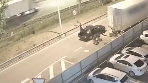 Robaban cuando los camioneros paraban a descansar Robaban cuando los camioneros paraban a descansar