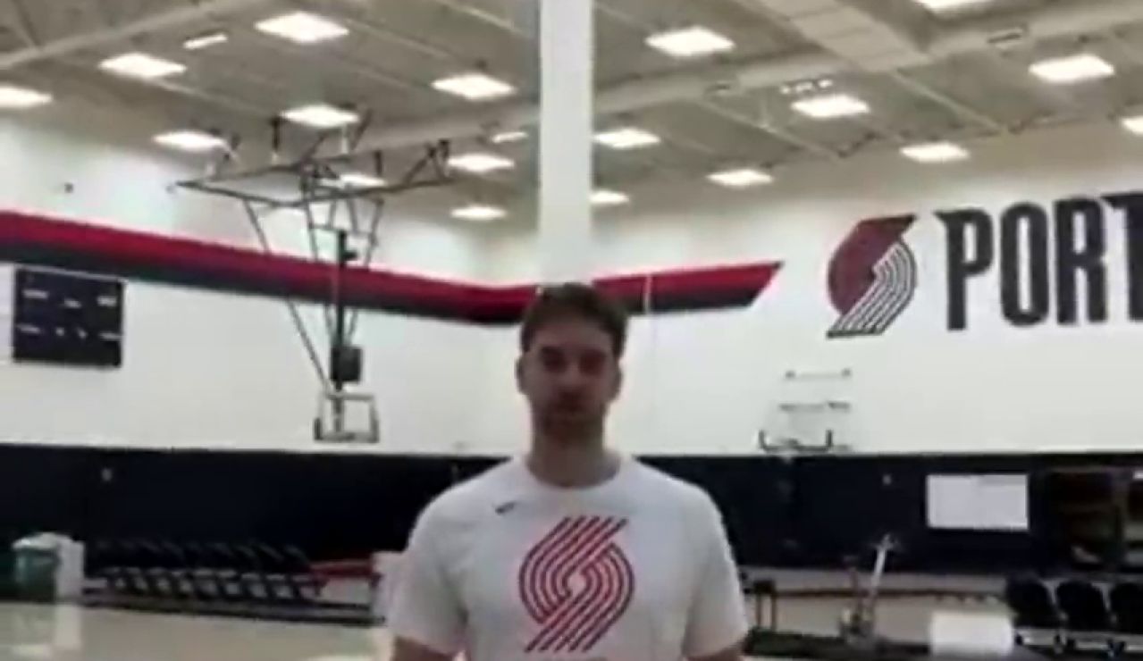 Los Portland Trail Blazers prescinden de Pau Gasol Los Portland Trail Blazers prescinden de Pau Gasol