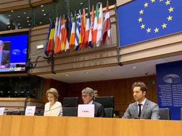 David Bisbal en el Parlamento Europeo