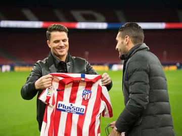 El Wanda Metropolitano y Koke, capitán del Atlético de Madrid, la maravillosa sorpresa para Dani Martín en 'El Hormiguero 3.0' El Wanda Metropolitano y Koke, capitán del Atlético de Madrid, la maravillosa sorpresa para Dani Martín en 'El Hormiguero 3.0'