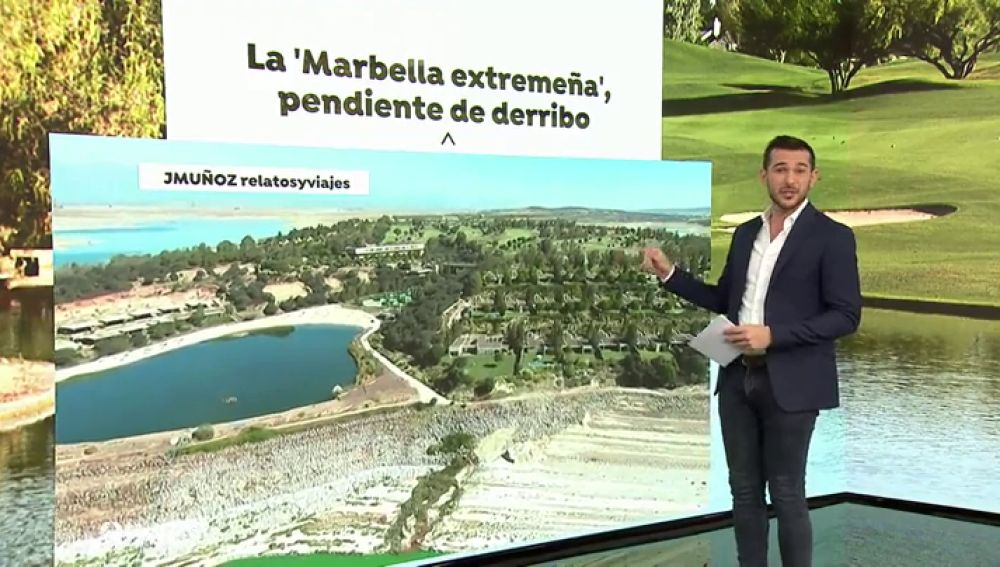 El Constitucional anula la recalificación que permitió construir el complejo de lujo 'Isla de Valdecañas' en Extremadura con 180 villas, un hotel y una playa artificial