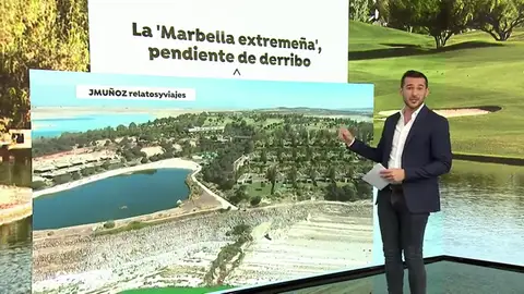 El Constitucional anula la recalificación que permitió construir el complejo de lujo 'Isla de Valdecañas' en Extremadura con 180 villas, un hotel y una playa artificial El Constitucional anula la recalificación que permitió construir el complejo de lujo 'Isla de Valdecañas' en Extremadura con 180 villas, un hotel y una playa artificial