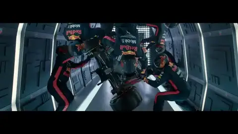 Red Bull realiza un pit stop de Fórmula 1 con gravedad cero Red Bull realiza un pit stop de Fórmula 1 con gravedad cero