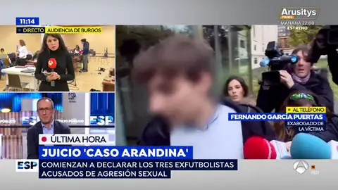 Caso Arandina. joven