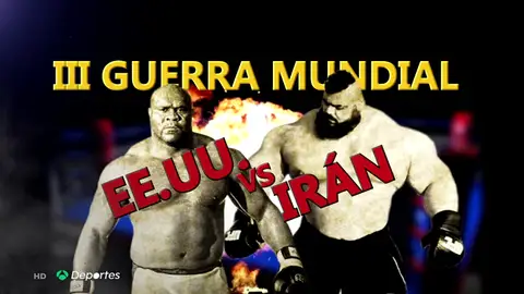 REEMPLAZO | El Hulk iraní irá a la 'Tercera Guerra Mundial', el combate más sangriento del mundo REEMPLAZO | El Hulk iraní irá a la 'Tercera Guerra Mundial', el combate más sangriento del mundo