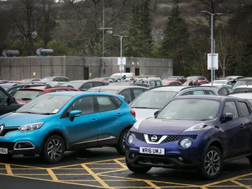 Coches aparcados Coches aparcados