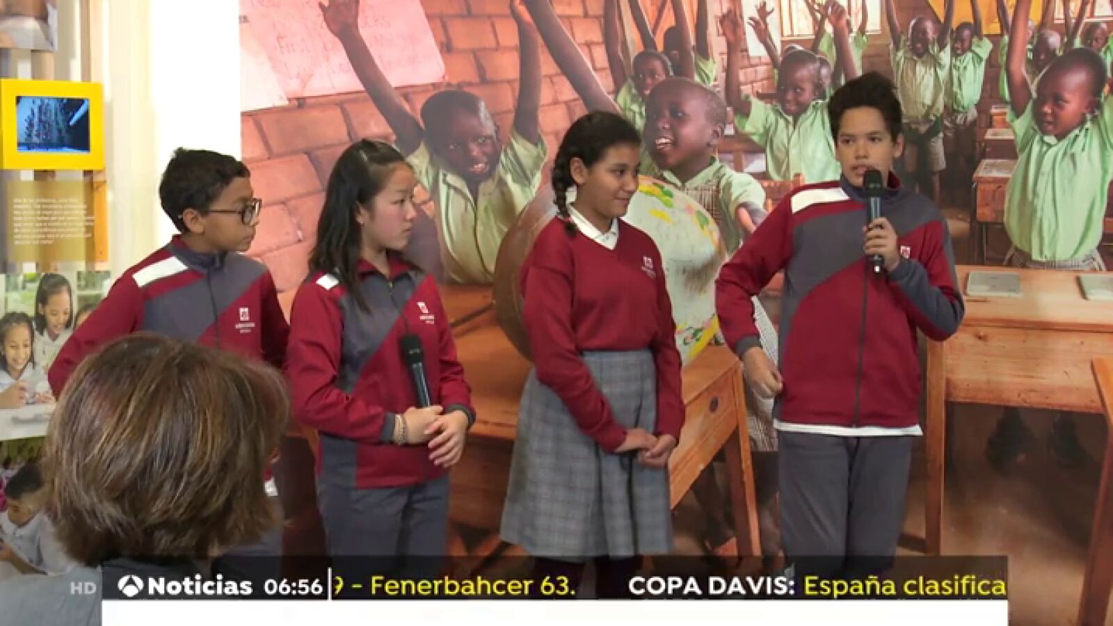 La exposición 'Profuturo' muestra como los niños más vulnerables aprenden gracias a la tecnología
