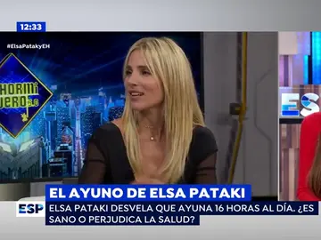 El ayuno de Elsa Pataki. El ayuno de Elsa Pataki.
