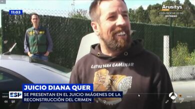 La sonrisa de 'el chicle' en la reconstrucción del crimen de Diana Quer que indigna a la familia