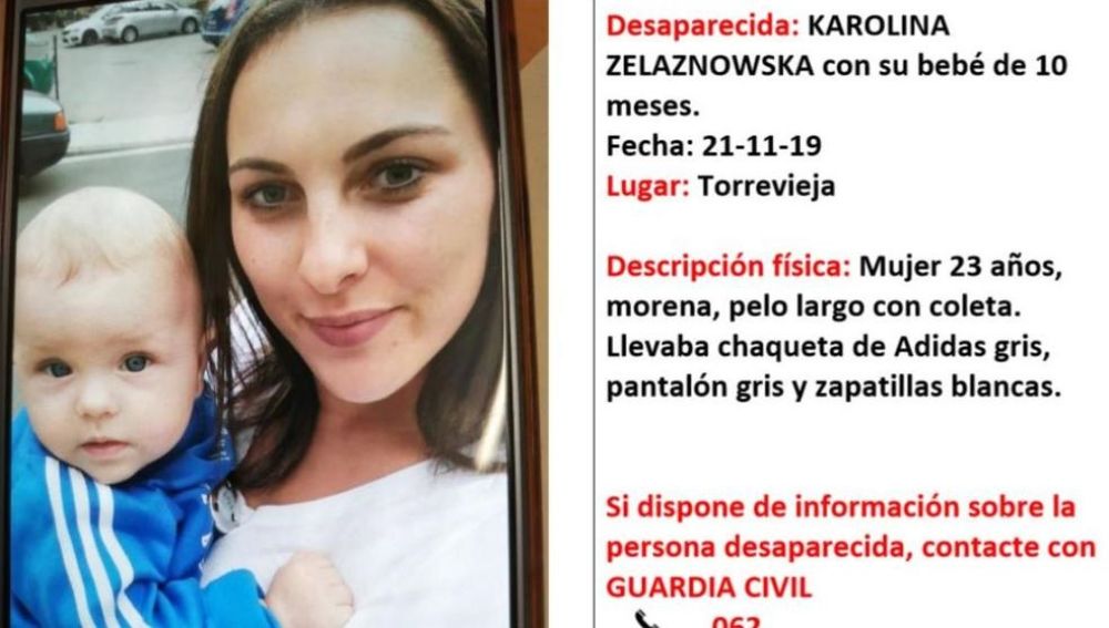  Karolina Zelaznowska, desaparecida junto a su bebé