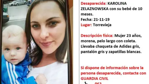 Karolina Zelaznowska, desaparecida junto a su bebé Karolina Zelaznowska, desaparecida junto a su bebé