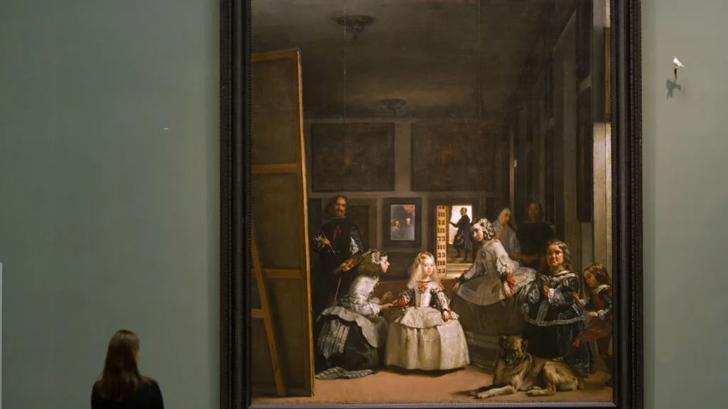 El Museo del Prado abre tras el coronavirus Cuadro Las Meninas en el Museo del Prado