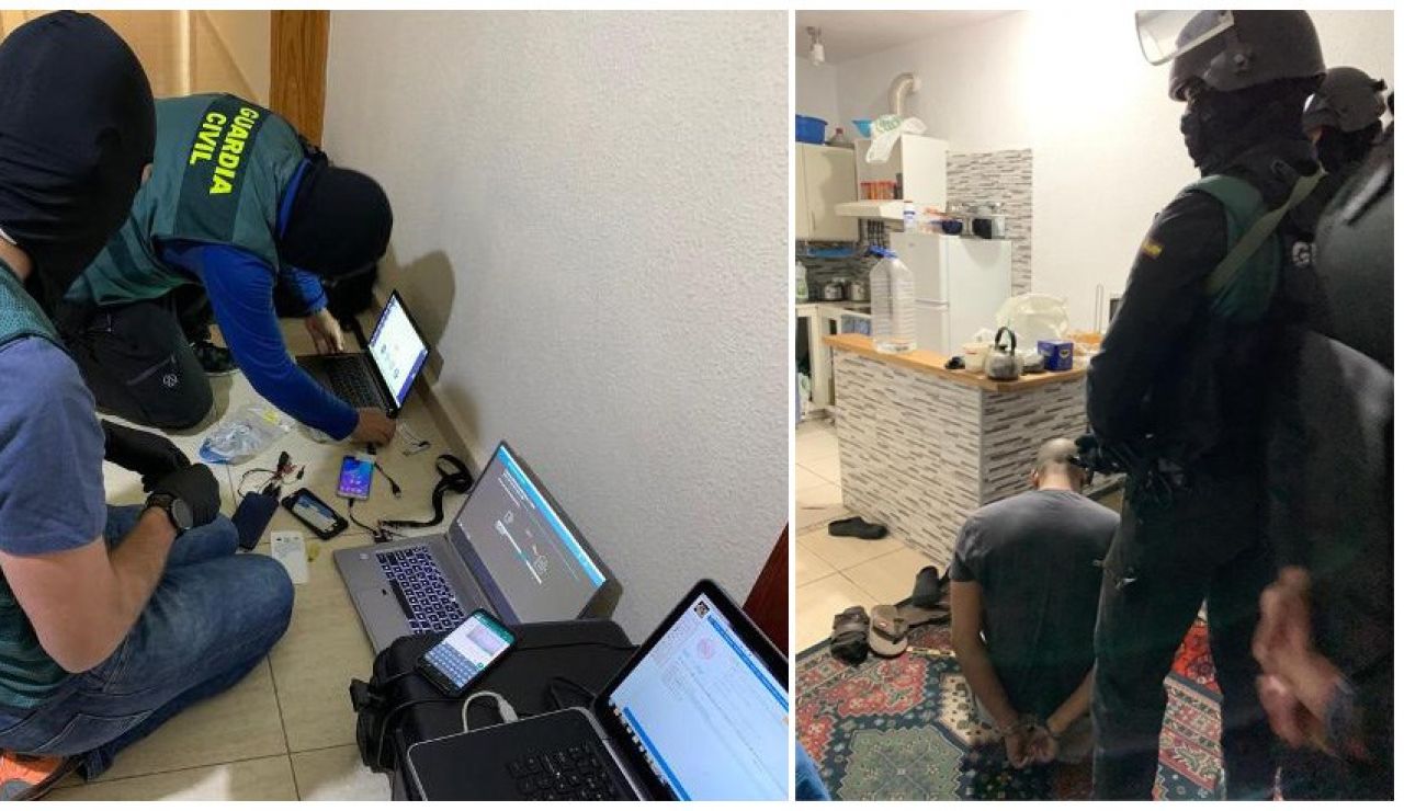 Fotografías de la operación facilitadas por la Guardia Civil Fotografías de la operación facilitadas por la Guardia Civil