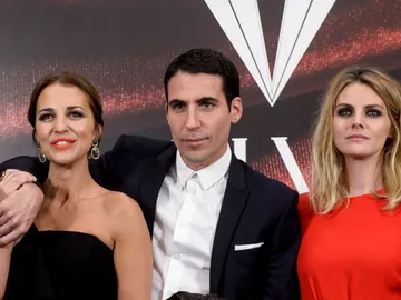 Amaia Salamanca, Paula Echevarría y Miguel Ángel Silvestre en 'Velvet' Amaia Salamanca, Paula Echevarría y Miguel Ángel Silvestre en 'Velvet'