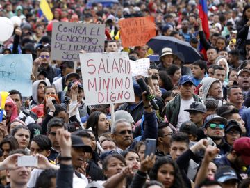 Protestas en Colombia