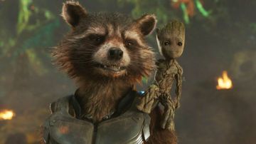 Rocket y Groot