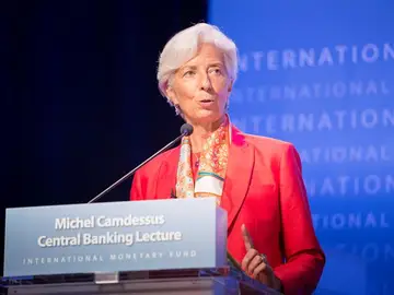 La presidenta del BCE, Christine Lagarde La presidenta del BCE, Christine Lagarde