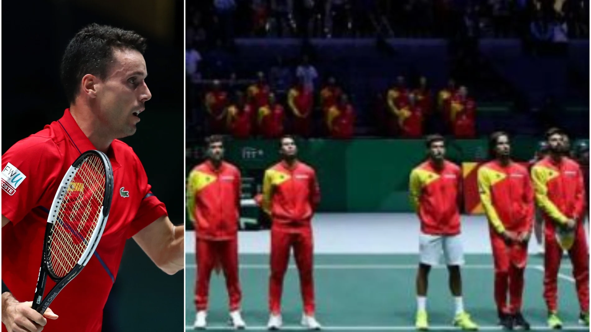 El bonito gesto del equipo español con Roberto Bautista El bonito gesto del equipo español con Roberto Bautista