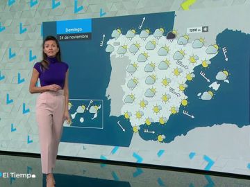 El último domingo de noviembre llega con frío y nubes en casi toda España