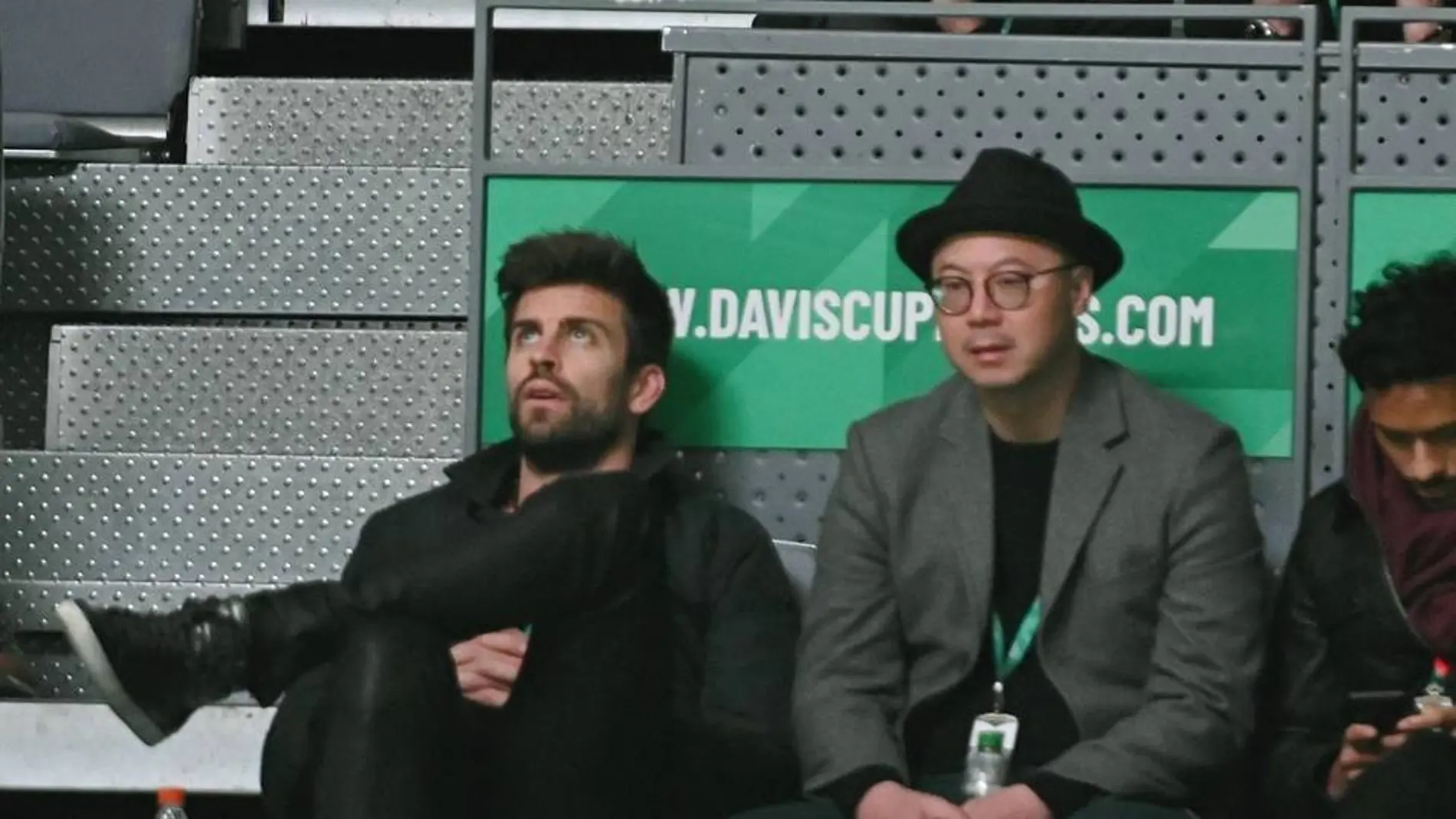 Gerard Piqué en la Copa Davis Gerard Piqué en la Copa Davis