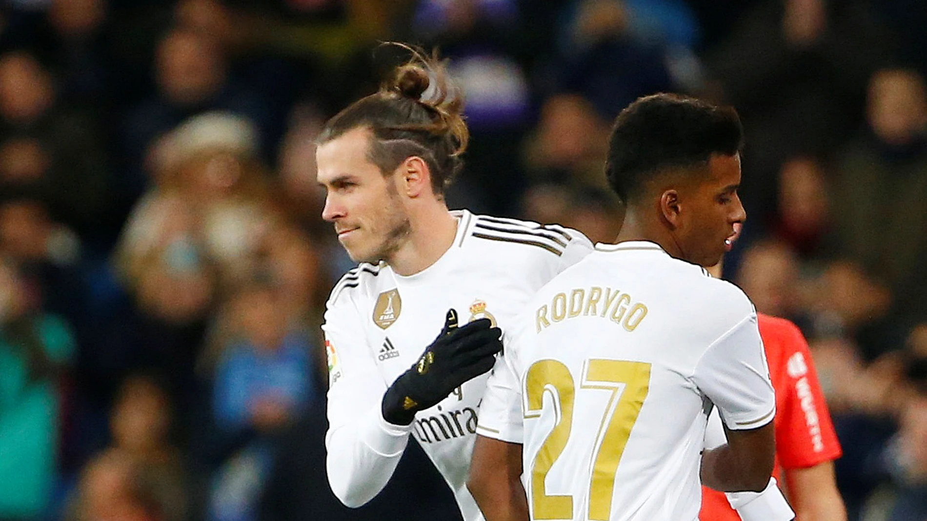Bale sale al campo por Rodrygo Bale sale al campo por Rodrygo