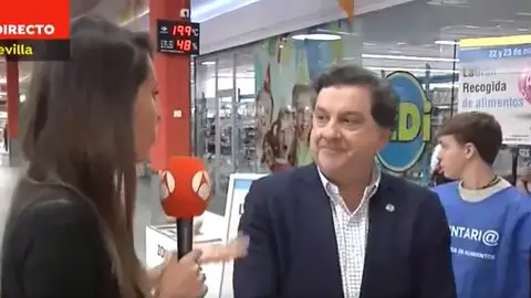 Agustín Alcaraz, vicepresidente del Banco de Alimentos de Sevilla Agustín Alcaraz, vicepresidente del Banco de Alimentos de Sevilla