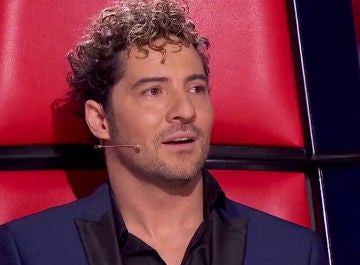 David Bisbal se rinde ante el genial rap de Arkano en 'La Voz Kids'