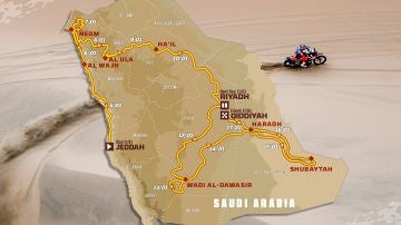 Por primera vez el Dakar se disputará integramente en Arabia Saudí