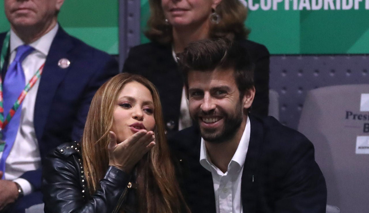 Shakira y Piqué en la Caja Mágica