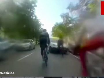 Detenida una mujer por atropellar a tres ciclistas y darse a la fuga en Palma de Mallorca