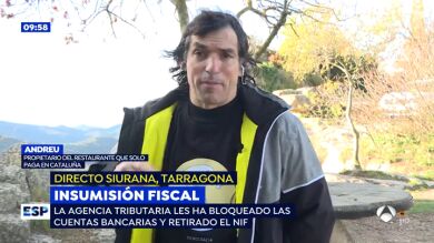 Un restaurante catalán, al borde de la quiebra por pagar impuestos a la hacienda catalana: 